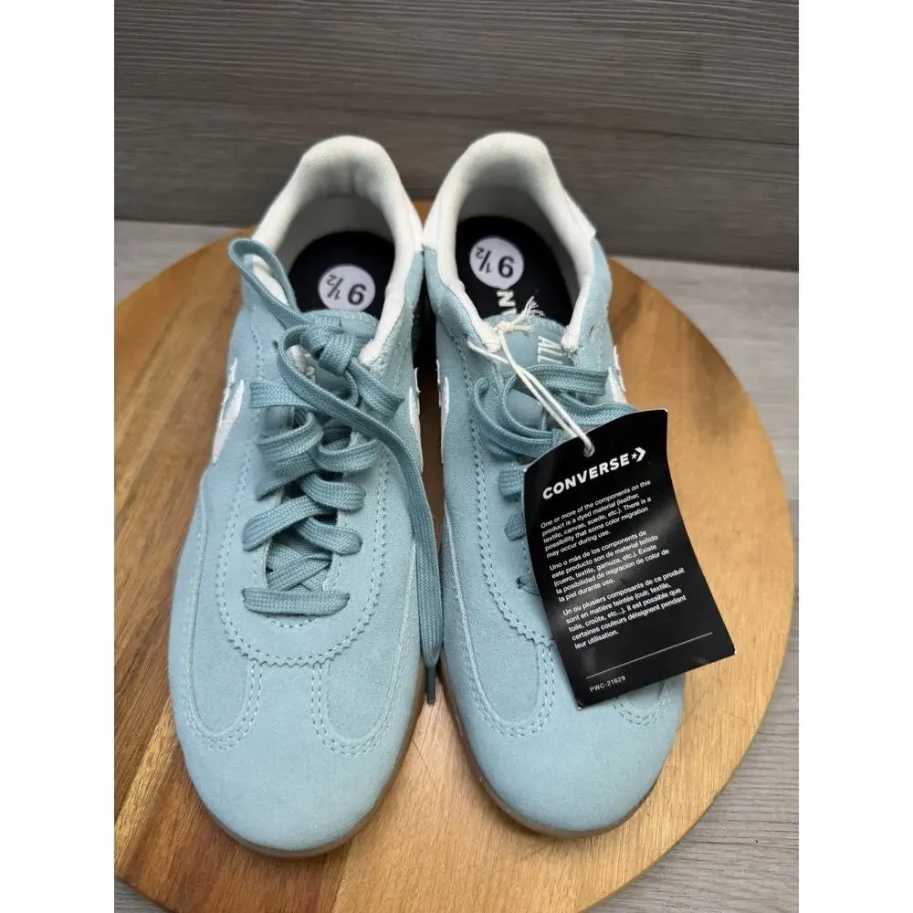 Converse Run Star Trainer Ox Suede Pool Blue Gum Womens 8 - Picture 3 of 9